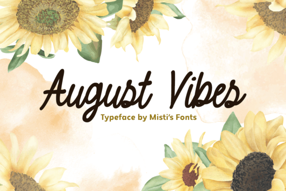 August Vibes: A Warm Script Font for Elegant Branding