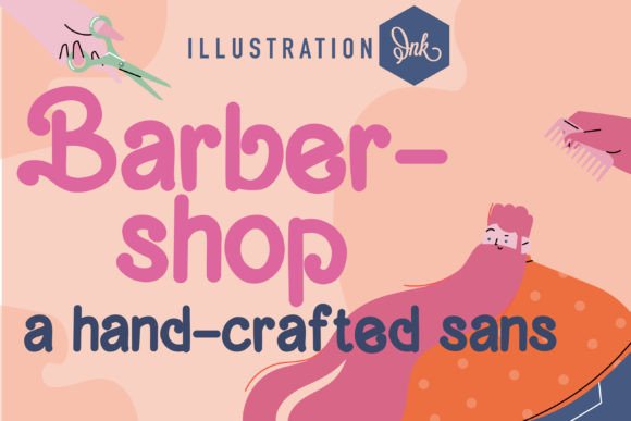 Barbershop Font: Bold Handwritten Style for Campaigns