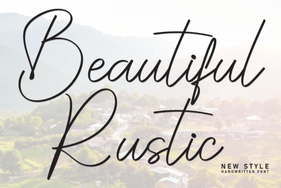 Beautiful Rustic: A Handwritten Font for Modern Web Design