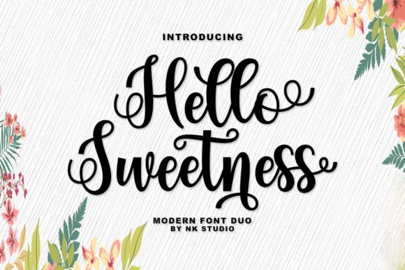 Bring Hello Sweetness Font to Your Handmade Products