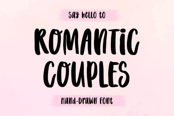 Choosing Romantic Couples: A Script Font for Elegant Web Design