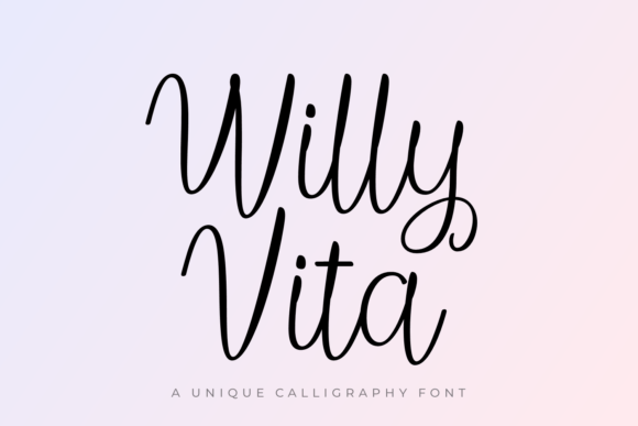 Elevate Brand Visuals with the Willy Vita Typeface