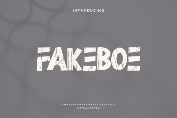 Fakeboe: A Playful Typeface for Modern Web Design