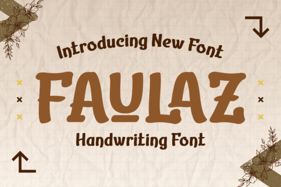 Faulaz: A Modern Script Font for Web Designers