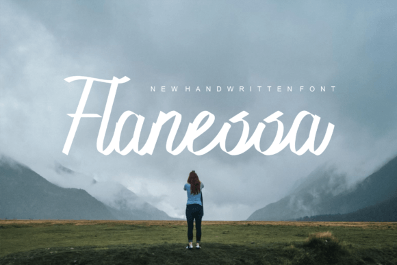 Flanessa: A Modern Handwritten Font for Web Design