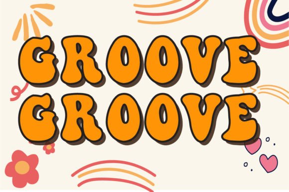 Groove Groove: A Retro Typeface for Editorial Design