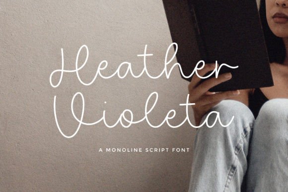 Heather Violeta: A Premium Handwritten Font for Web Design