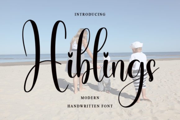 Hiblings Font Review: A Handwritten Typeface for Editorial Design
