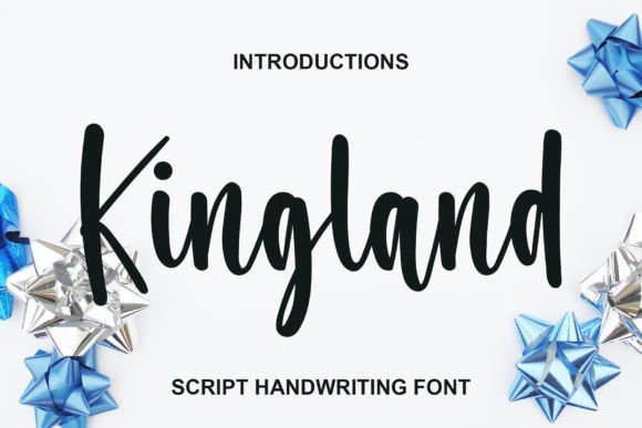 Kingland: A Dainty Script Font for Editorial Elegance