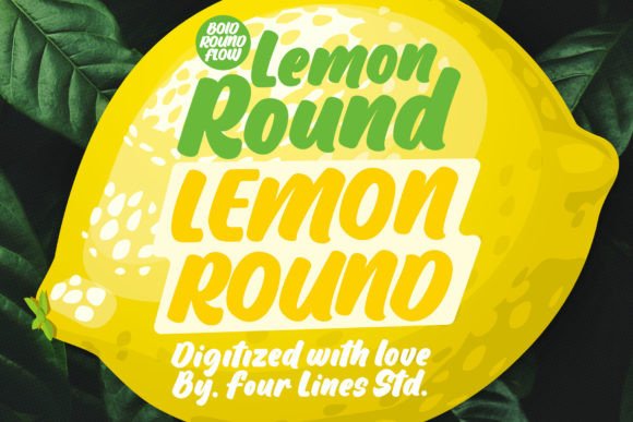 Lemon Round: A Cool Script Font for Modern Branding