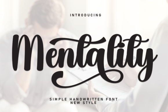 Mentality Font: The Perfect Handwritten Typeface for Makers