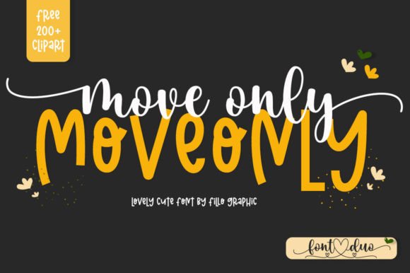 Move Only: A Versatile Font for Modern Web Design