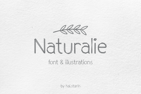 Naturalie Font Review: A Handwritten Typeface for Web & Brand