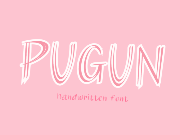 Pugun: A Joyful Handwritten Font for Web Design