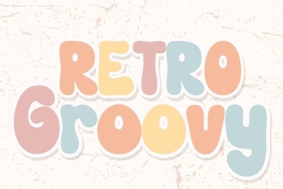 Retro Groovy: A Handwritten Display Font for Web Design