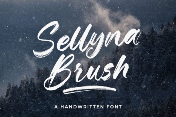 Sellyna Brush: The Perfect Script Font for Small Business Branding