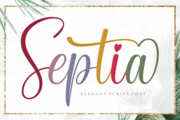 Septia Font: Elevate Your Handmade Brand with Elegant Script
