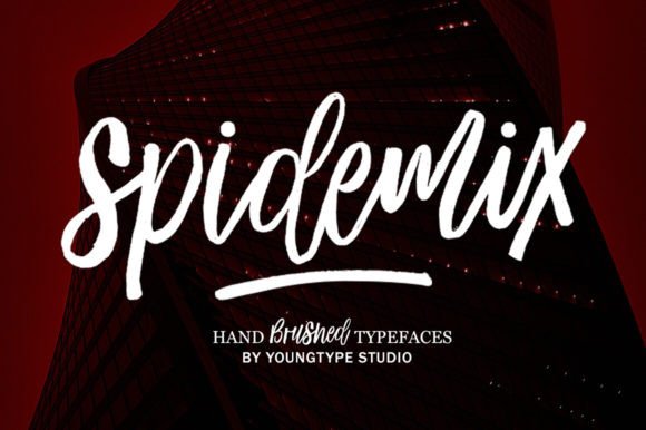 Spidemix: A Dynamic Script Font for Modern Web Design