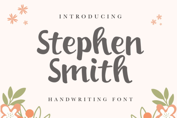 Stephen Smith Font Review: A Natural Handwritten Typeface