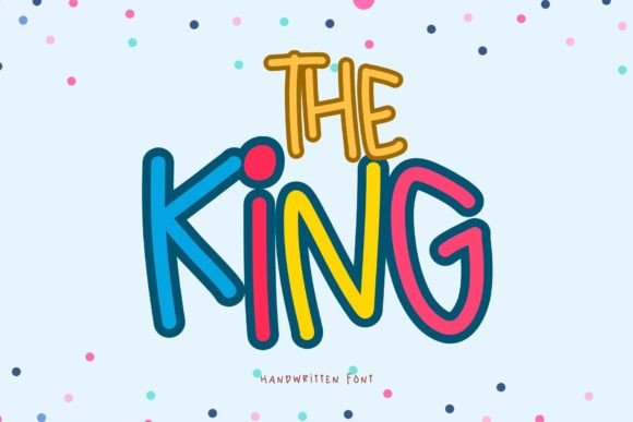 The King Font: A Playful Typeface for Authentic Branding