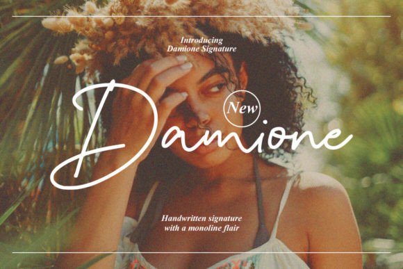 Upgrade Your Brand Identity with the Damione Typeface